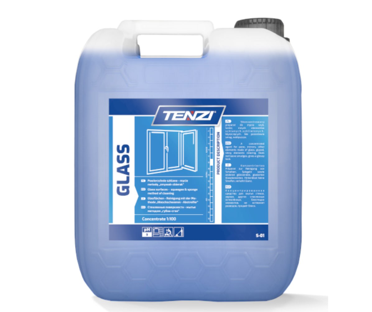 Засіб для очищення дзеркал і скла TENZI GLASS, 10 л